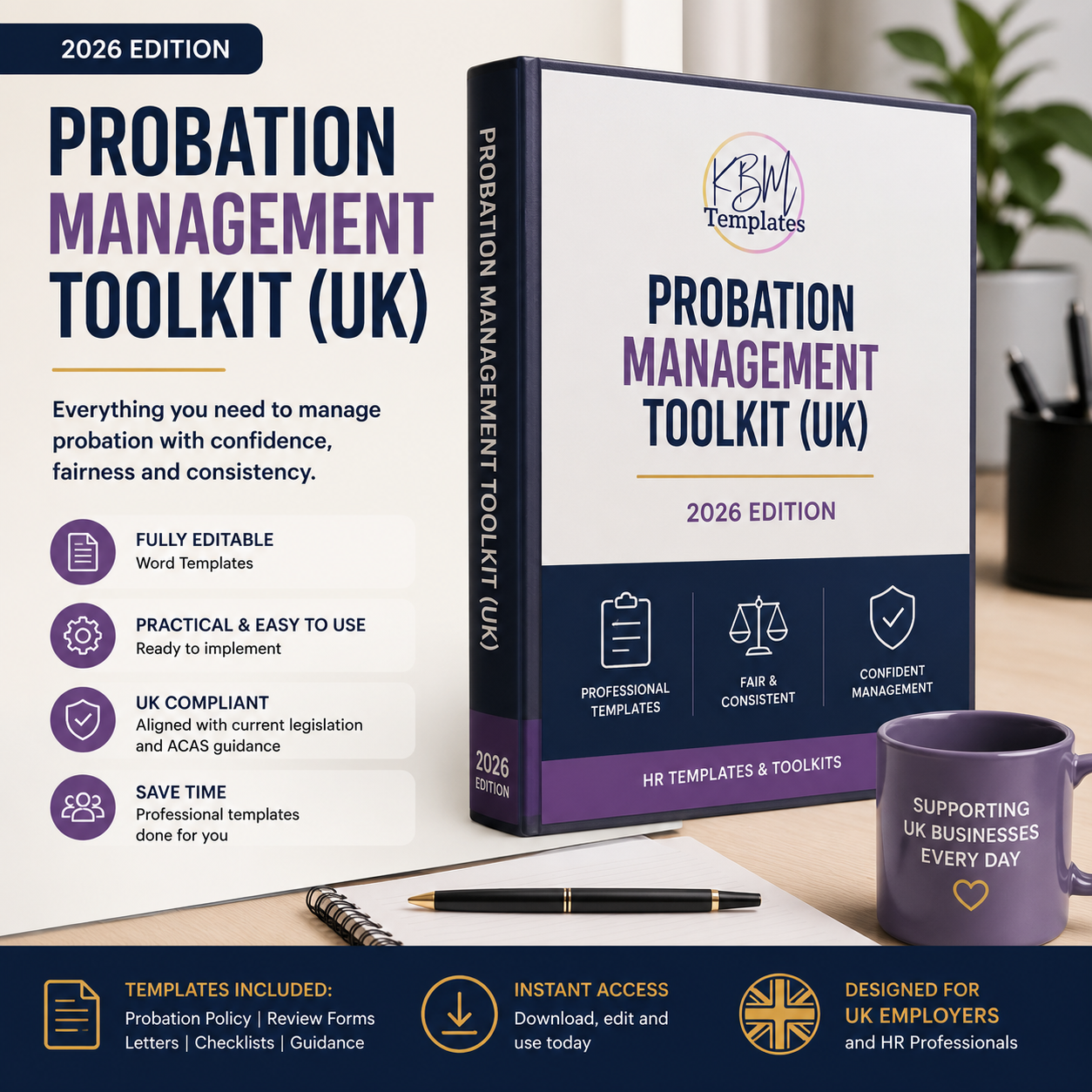 Probation Management Toolkit (UK) 2026 Edition