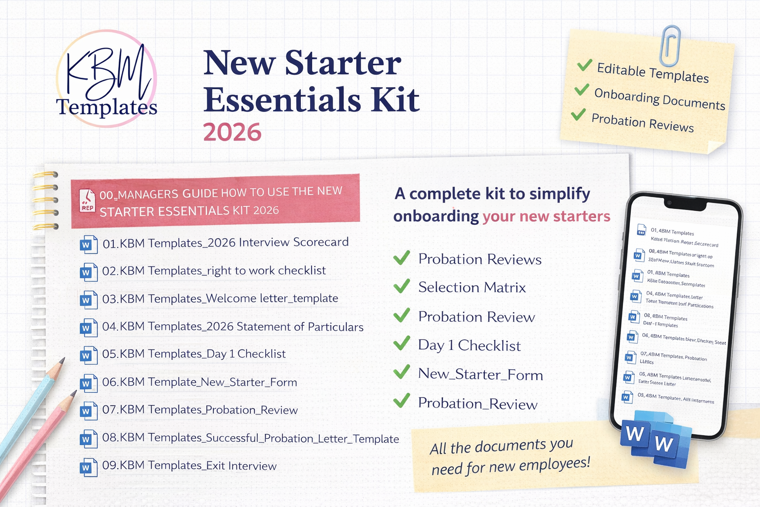 Employee Onboarding and New Starter Toolkit 2026